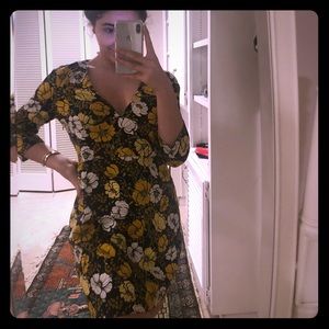 Zara floral dress